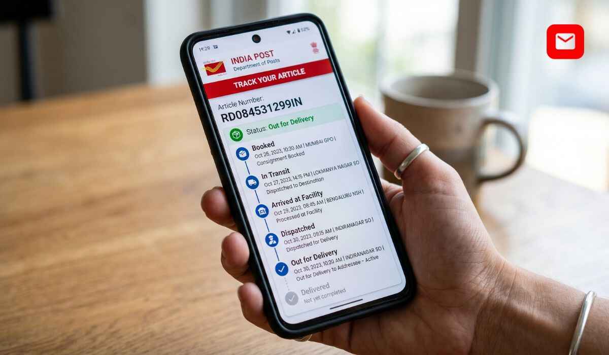 India post tracking speed post parcel delivery at home door