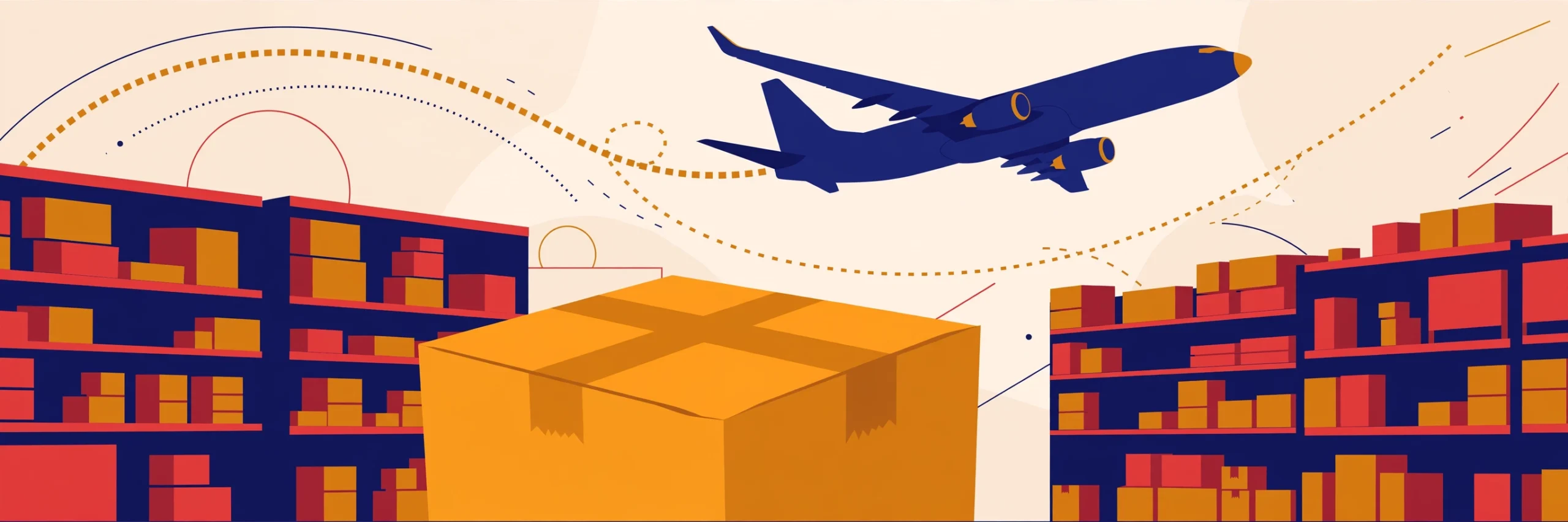 AliExpress Tracking — parcel tracking guide illustration