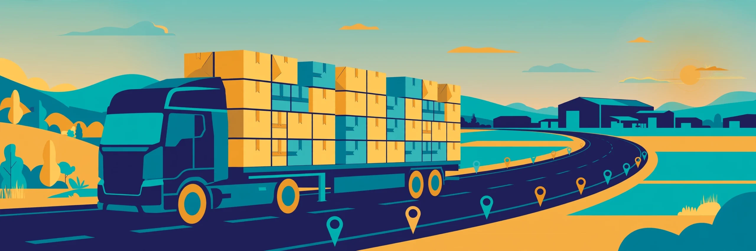 Gati Tracking — parcel tracking guide illustration
