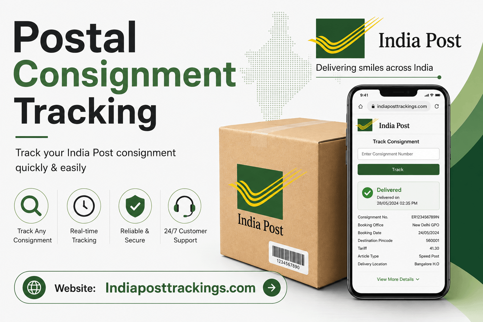 Postal Consignment Tracking: Check Post Office Parcel Status