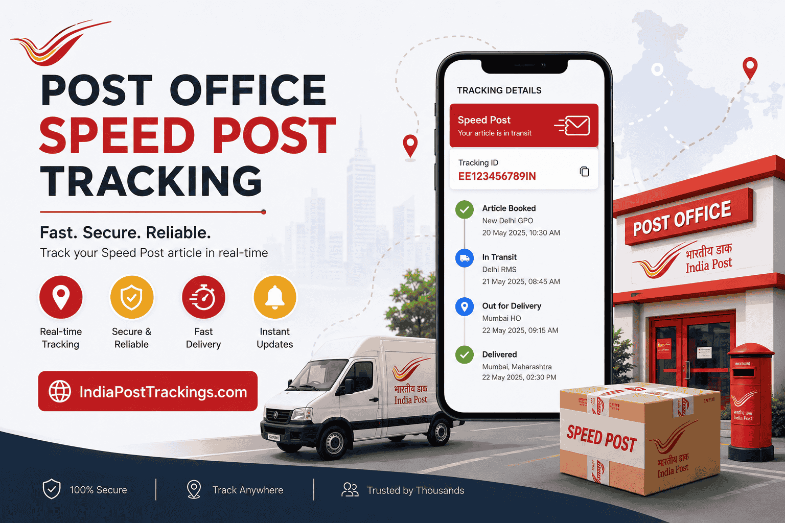 Post Office Speed Post Tracking: 7 Easy Steps to Check Your Status