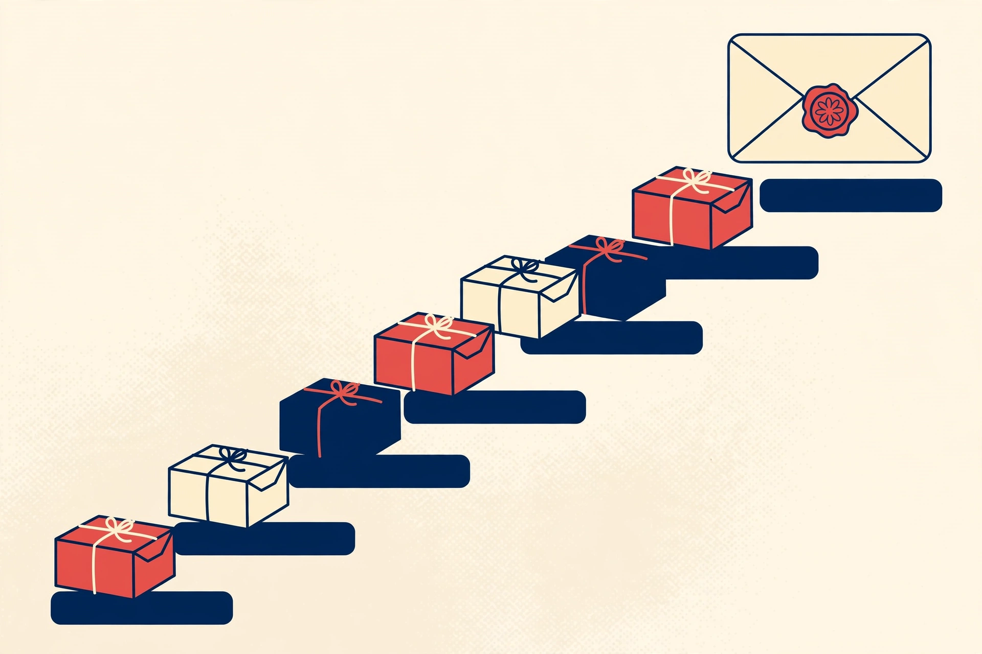 Registered Post tracking system illustration