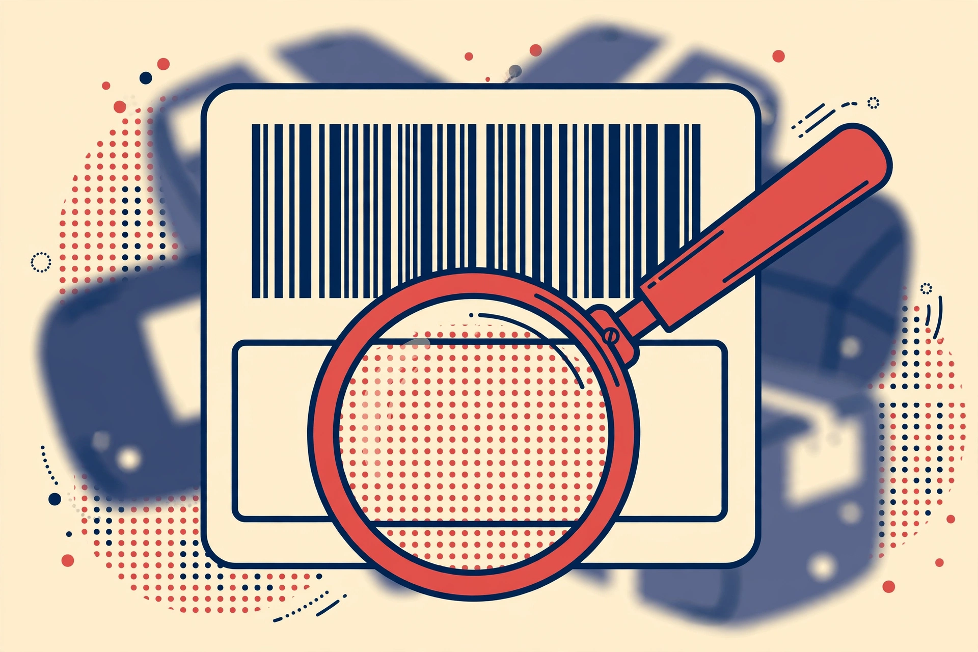 India Post tracking number on a shipping label