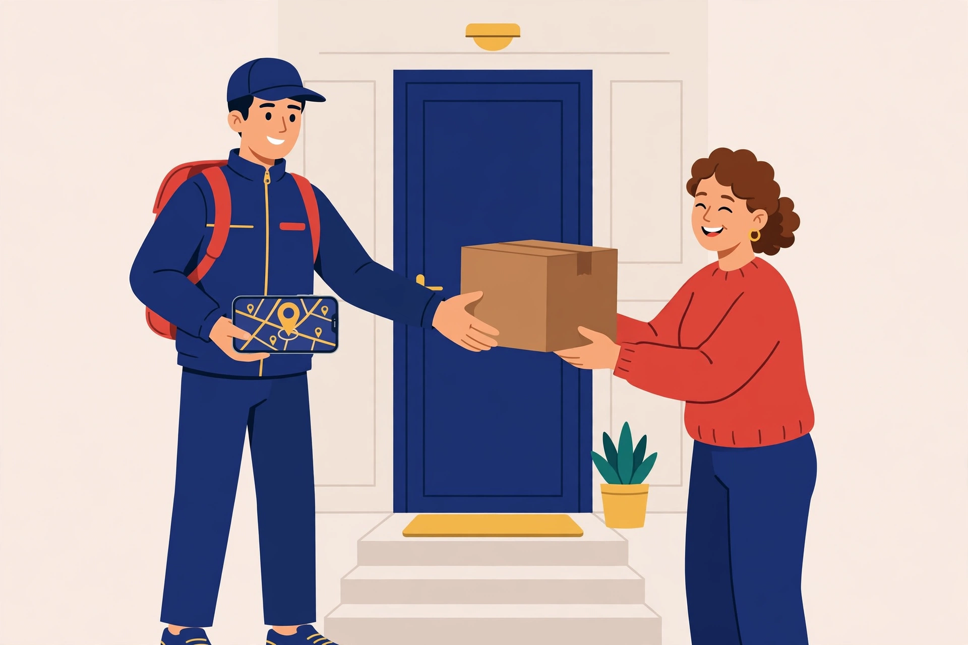 ekart order tracking illustration