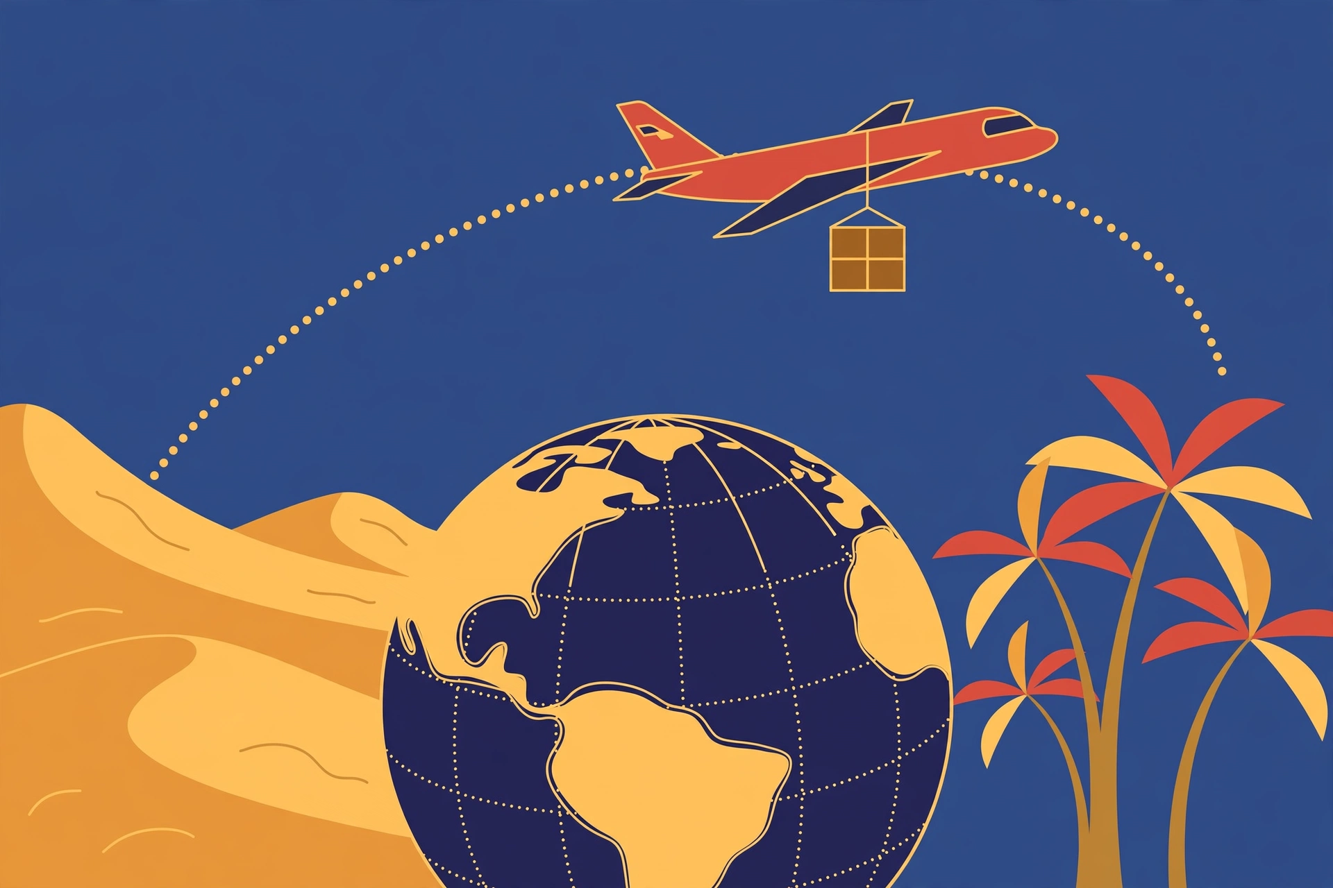 emirates post tracking illustration