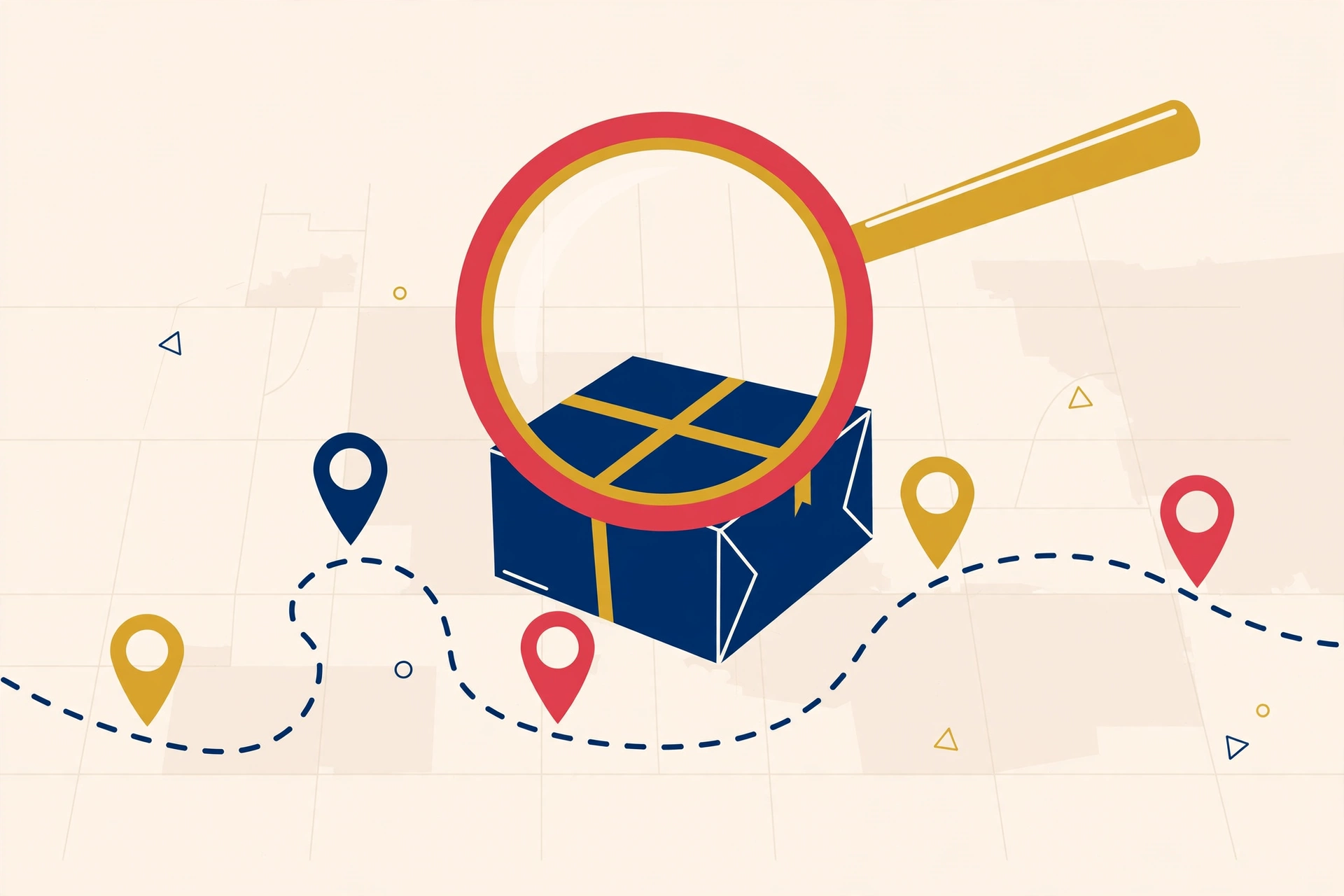 pushpak courier tracking illustration