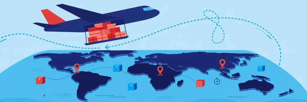 4PX Tracking — parcel tracking guide illustration