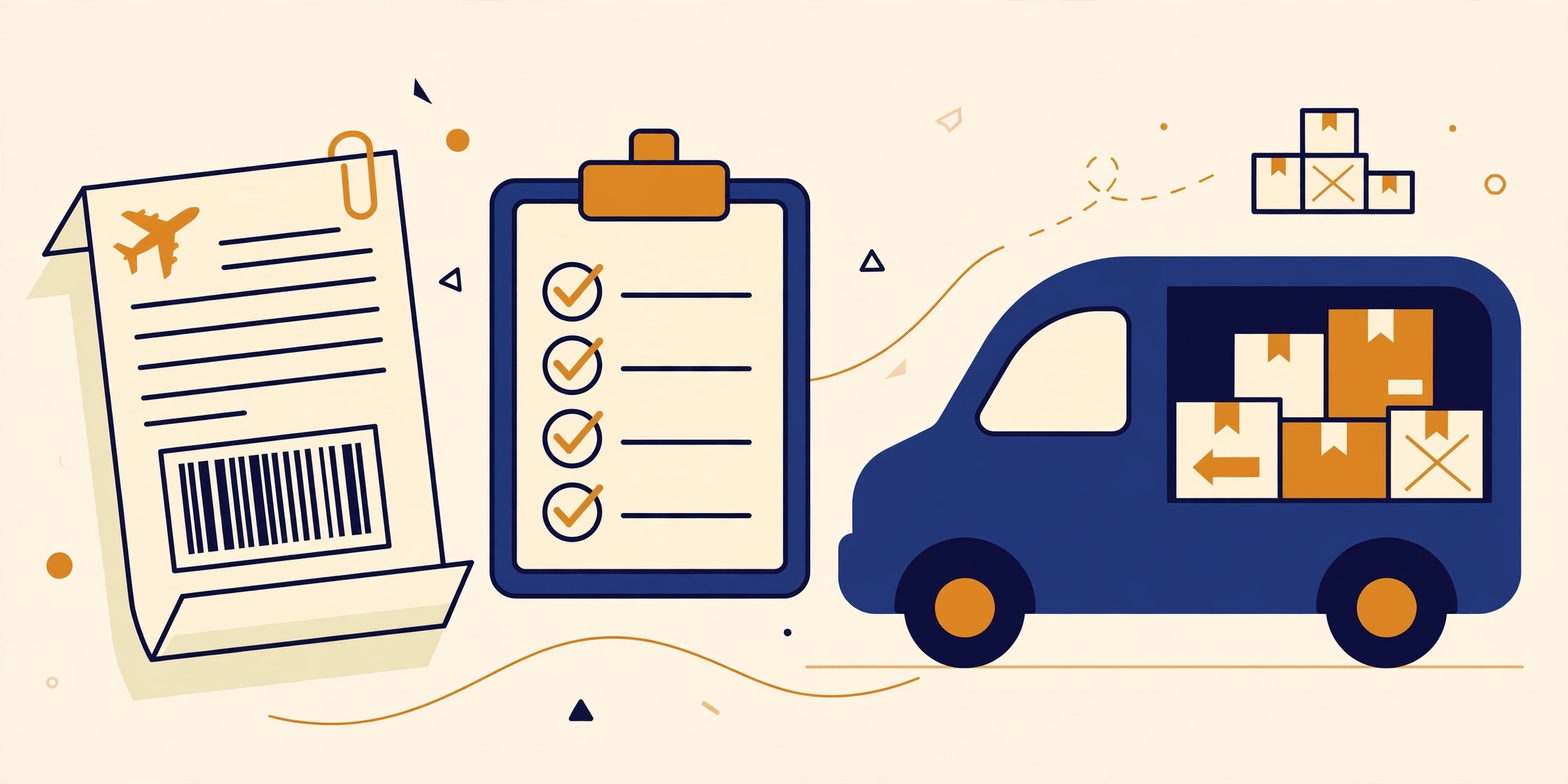 Franch Express Tracking — parcel tracking guide illustration