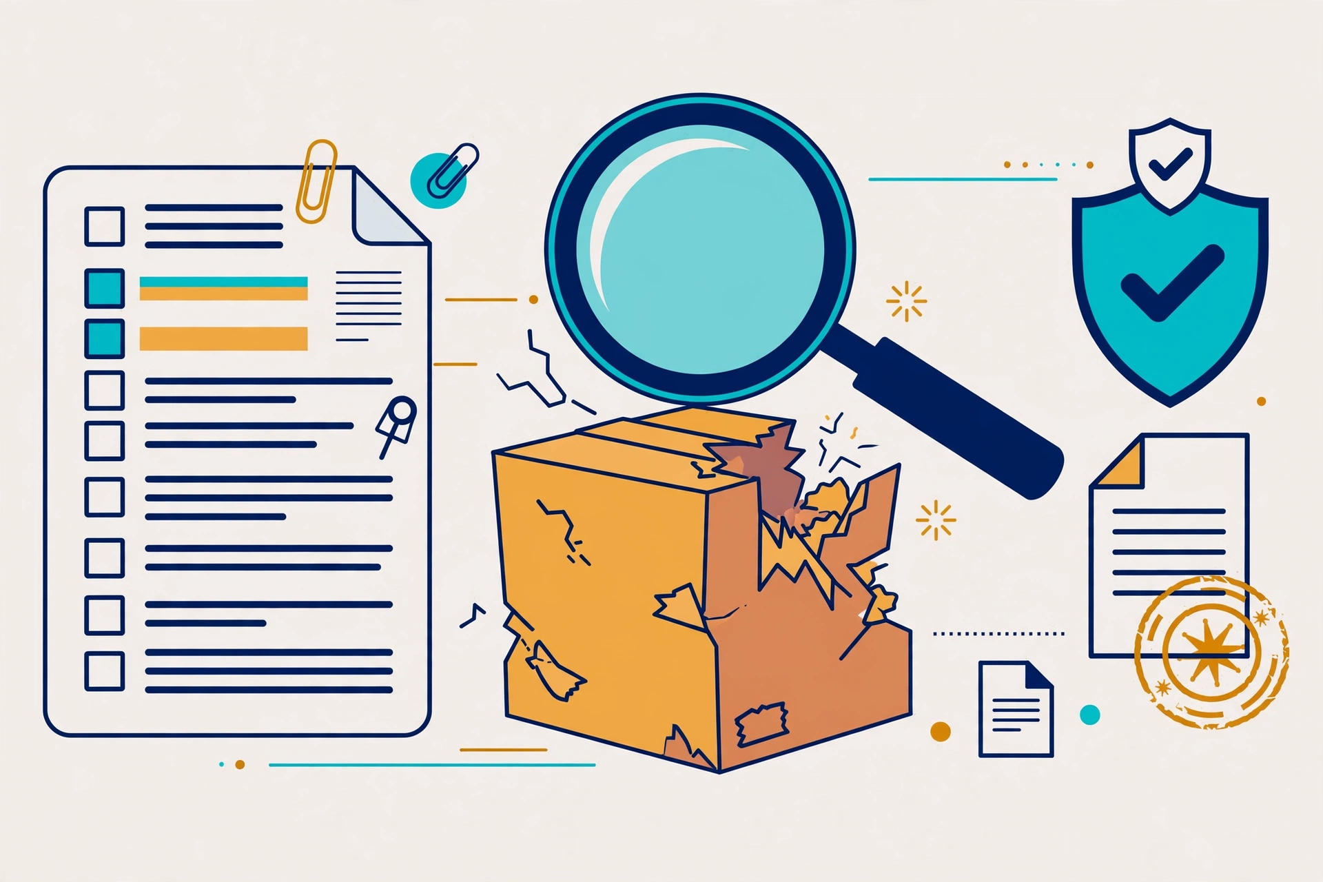 India Post claim and compensation process illustration