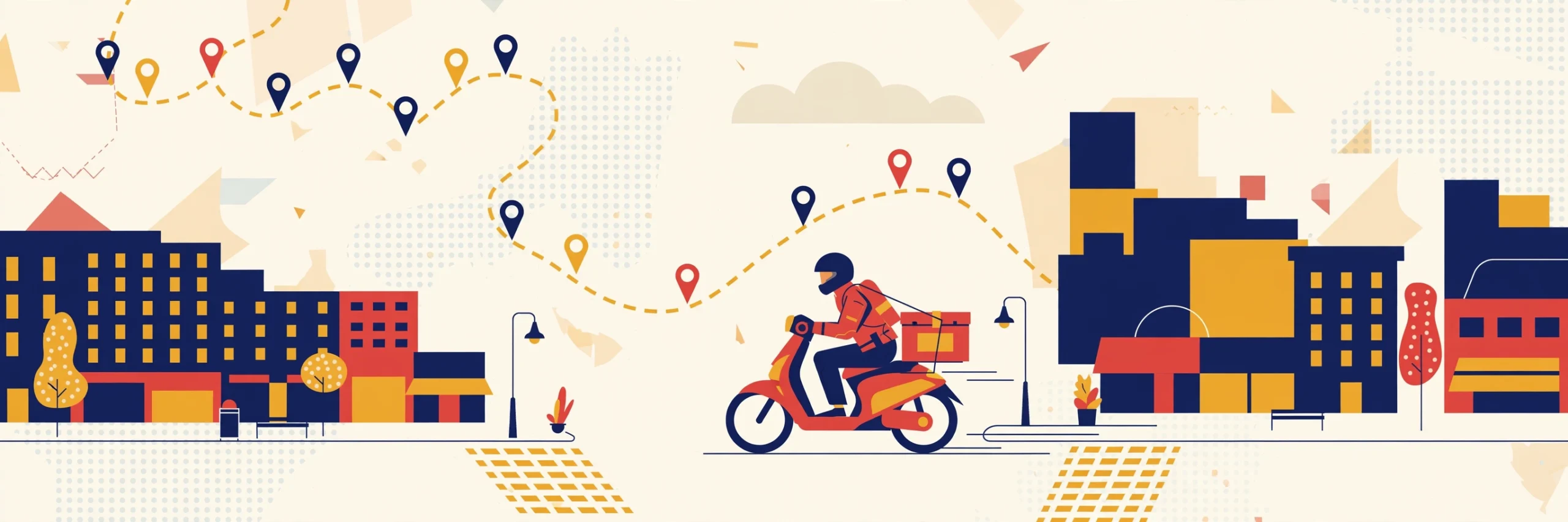 Mahavir Courier Tracking — parcel tracking guide illustration