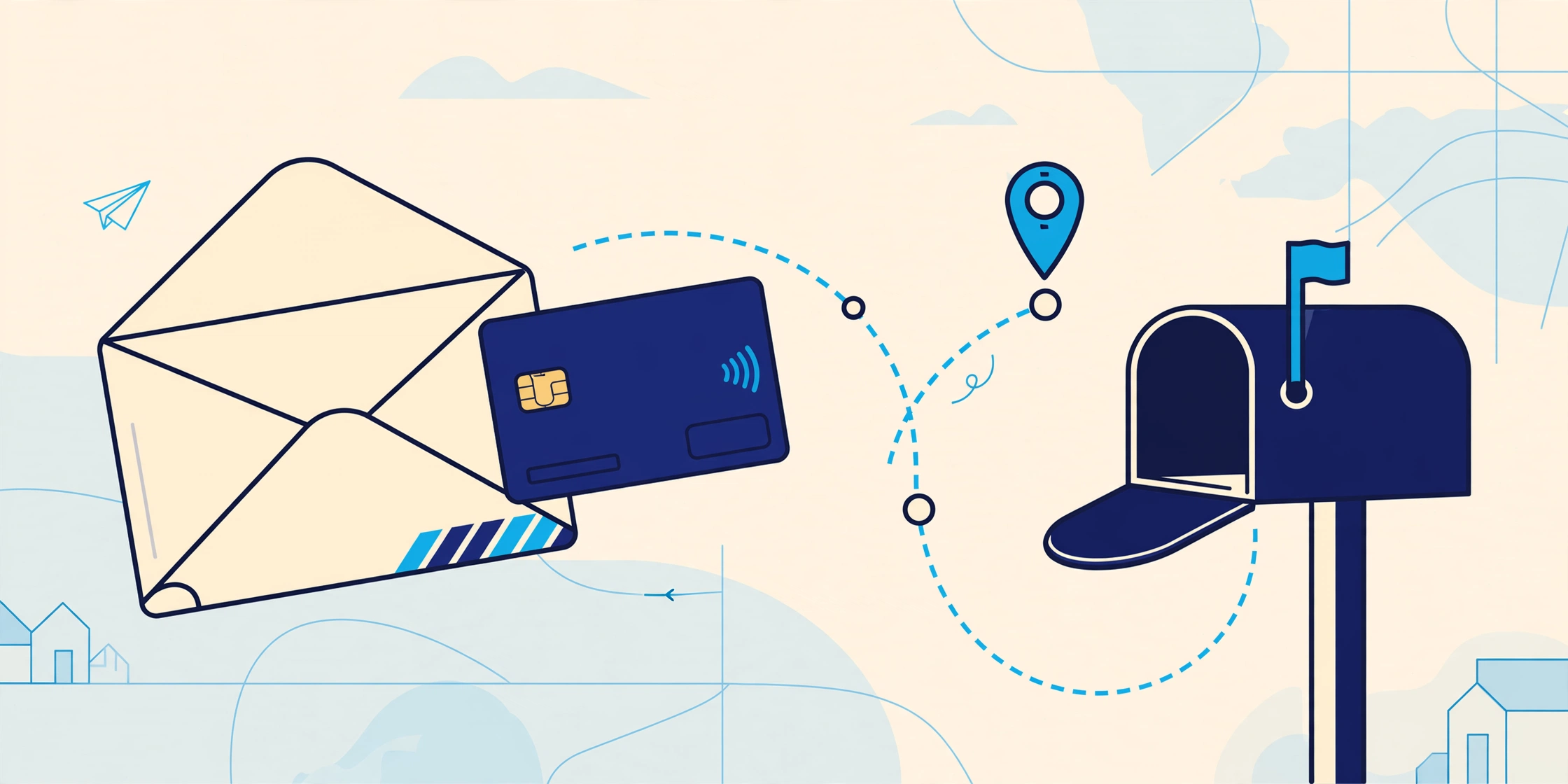 SBI Speed Post Tracking — parcel tracking guide illustration