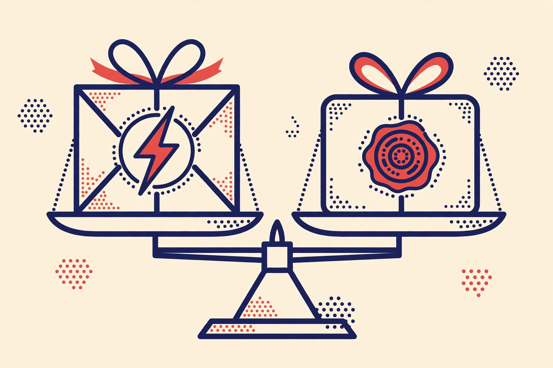 Speed Post vs Registered Post comparison illustration