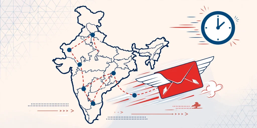 Speed Post tracking: express delivery status updates