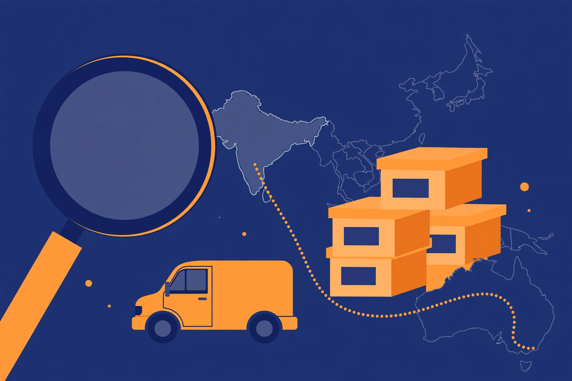 australia post tracking illustration