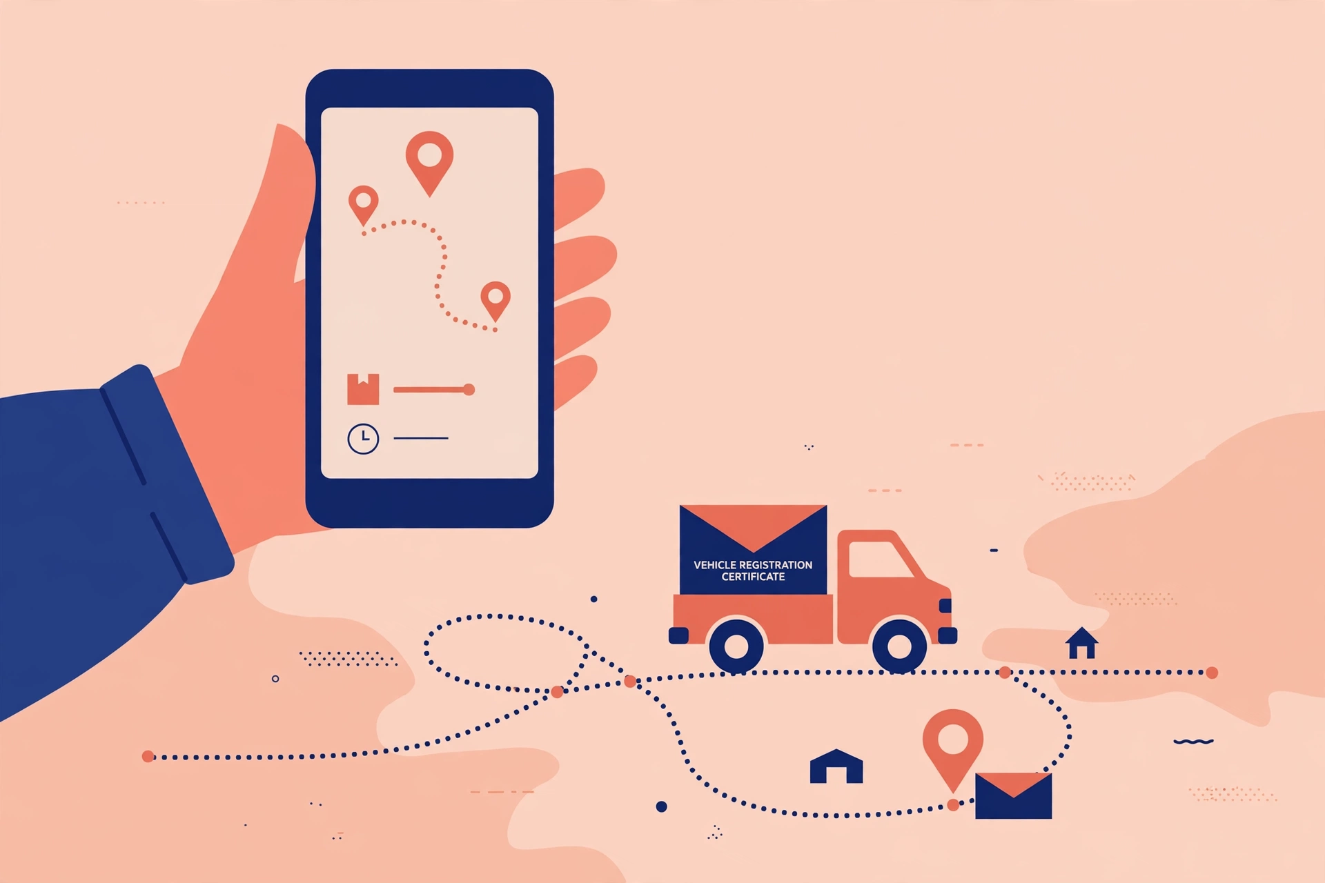rc speed post tracking illustration
