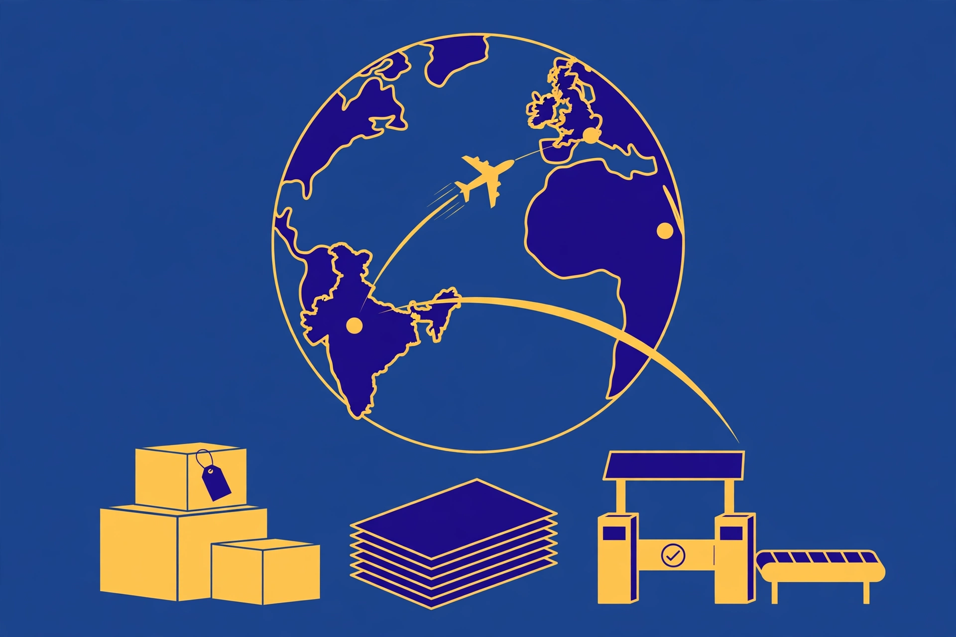 Atlantic courier tracking - international shipment from India